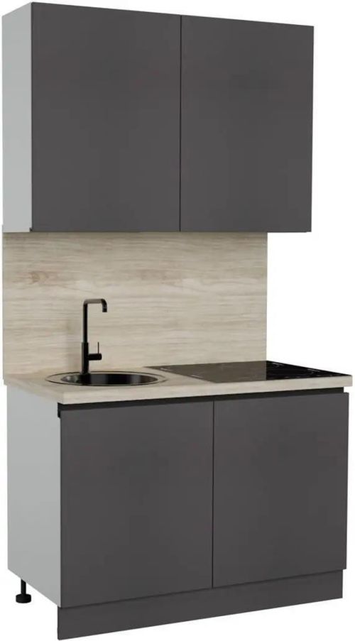 cumpără Mobilă pentru bucatarie ArtFlame GOLA Storm Grey (1.2 m.l.) în Chișinău 