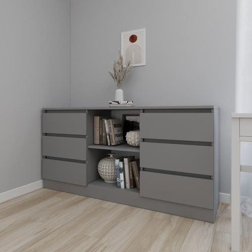 cumpără Comodă Smartex (16157) Т3 160cm Grafit în Chișinău 