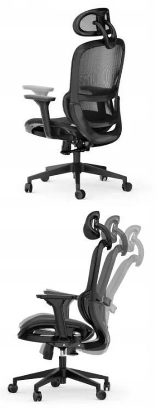 купить Офисное кресло Sense7 Neyo Black в Кишинёве 