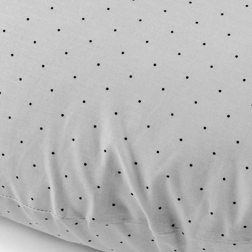 cumpără Textile de casă PernaMea Fata de Perna pt gravide forma-C, Buline Gri (PM.100248/3) în Chișinău 