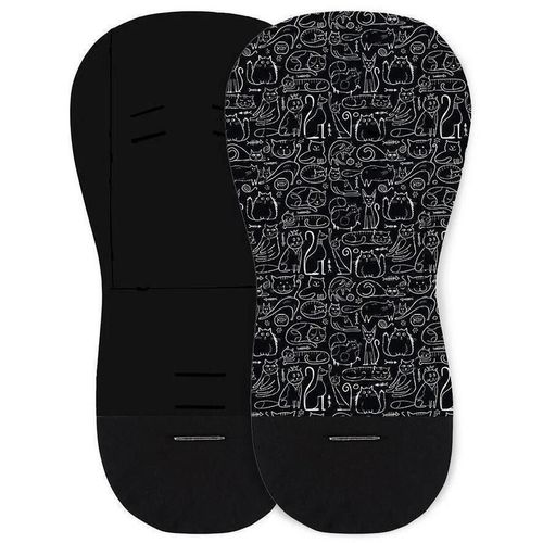 купить Аксессуар для колясок Petite&Mars 502116 Husa pentru carucior Foamy Black Cats в Кишинёве 
