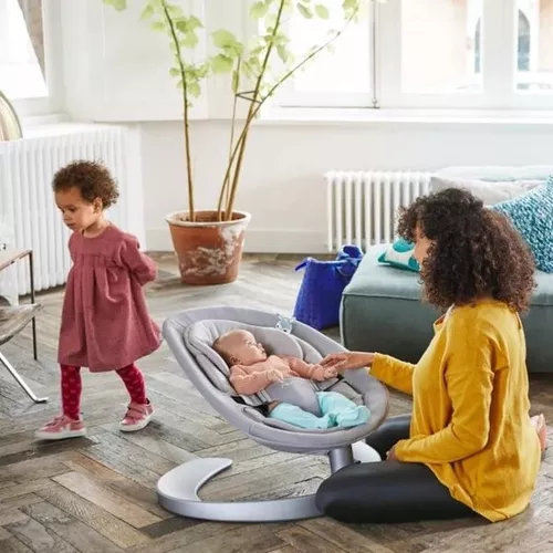 купить Детское кресло-качалка Nuna NUNA143 Leaf Grow Granite в Кишинёве 