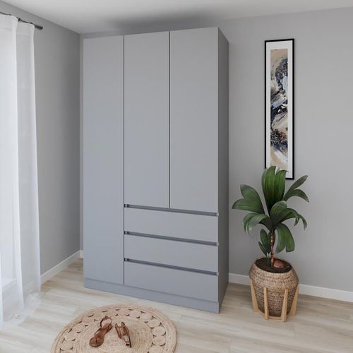 купить Шкаф Smartex (15873) N15 120cm Grafit в Кишинёве 