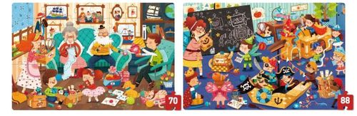 cumpără Puzzle Mideer MD3208 Seria de puzzle-uri O zi din viața mea, 3 în 1, nivelul 4 în Chișinău 