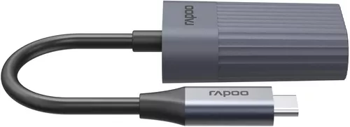 купить Переходник для IT Rapoo 226495 UCA-1016 USB-C Adapter, USB-C to Gigabit LAN, grey в Кишинёве 