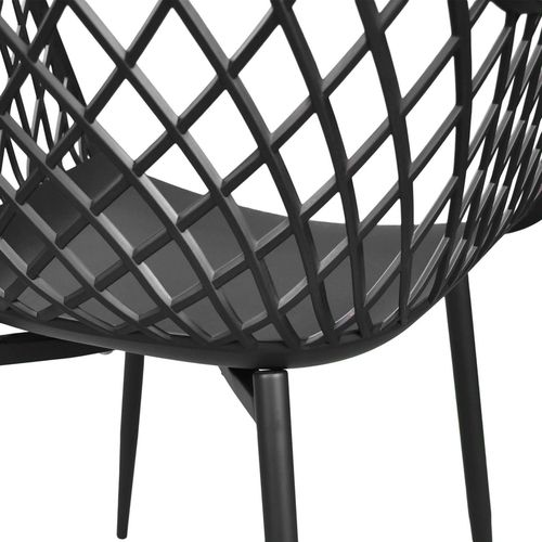 купить Стул Deco SL-7019 Black+Black Legs в Кишинёве 