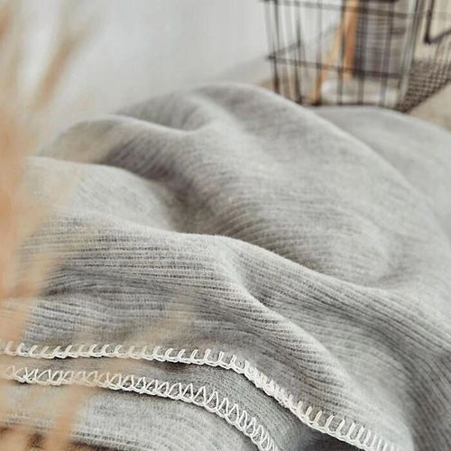 cumpără Cuvertură Ibena 2163/800 220x250 Jaquard Decke Lausanne Grey în Chișinău 