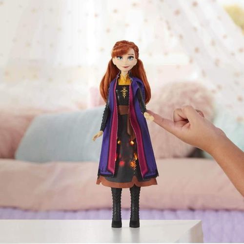 купить Кукла Disney E6952 Frozen Anna: Miracolul de toamnă cu rochie luminoasă в Кишинёве 
