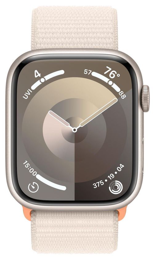 cumpără Ceas inteligent Apple Watch Series 9 GPS 45mm Starlight MR983 în Chișinău 