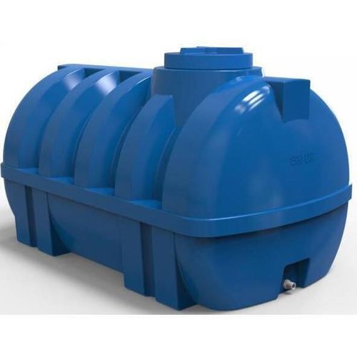 купить Летний душ Uniplast 37260 Rezervor apa 1500L orizontal, oval (albastru) cu stut D. 3/4", 150x120x125cm в Кишинёве 