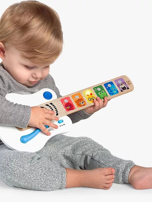 Игрушка деревянная с музыкой Hape & Baby Einstein Magic Animals Guitar 
