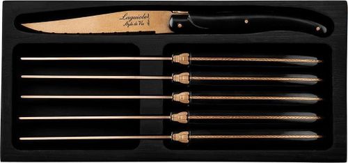 cumpără Set cuțite Laguiole Prestige Line 6 Steak Knives Copper Stonewash set 6 buc în Chișinău 