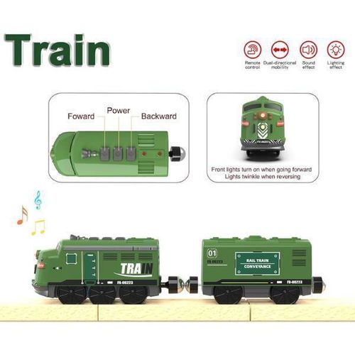 купить Радиоуправляемая игрушка Essa AU9661 Locomotivă de jucărie cu T/C в Кишинёве 