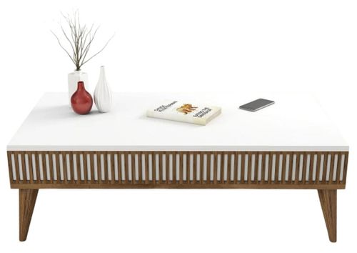 купить Журнальный столик Trendy Milano, Nuc, Alb в Кишинёве 