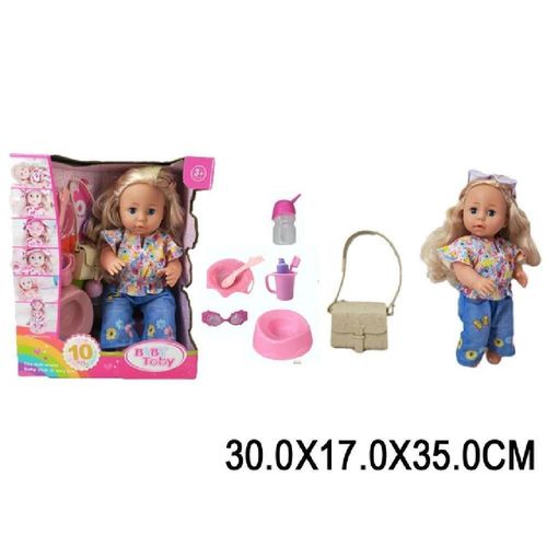 cumpără Păpușă Richi (54862) Papusa vorbitoare 40cm cu accesorii (ro) în Chișinău 