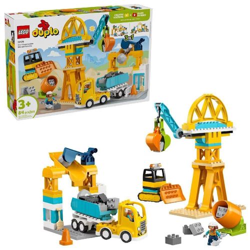 купить Конструктор Lego 10476 Construction Site and Vehicles 3in1 в Кишинёве 