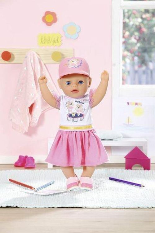 купить Кукла Zapf 831946 BABY born Kindergarten Basecap Set 36cm в Кишинёве 