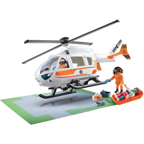 cumpără Set de construcție Playmobil PM70048 Rescue Helicopter în Chișinău 