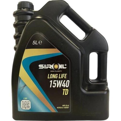 купить Масло Siroil 15W40 5l TRUCK LONG LIFE TD (SIR20705) в Кишинёве 