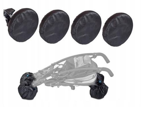 cumpără Accesorii pentru cărucior Caretero Carero-108 Чехлы на колеса 4шт (2163) în Chișinău 