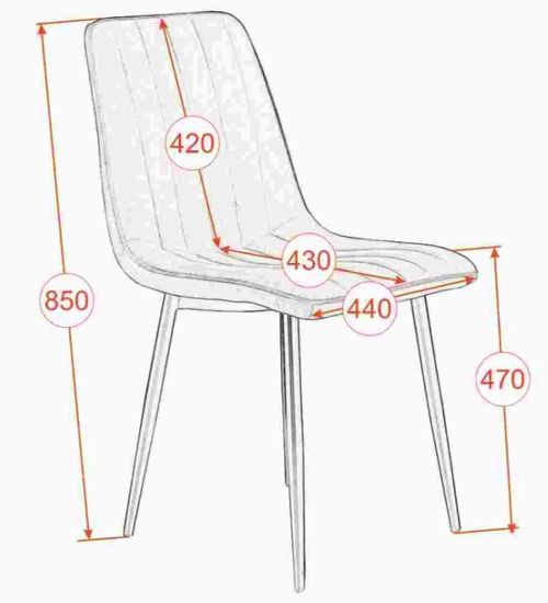 купить Стул Evelin di Costacurta XR-154WO, Металл (текстура дерево)/Ткань, Light beige-8 (velur) в Кишинёве 