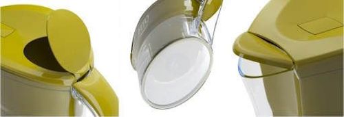 cumpără Cană filtrantă pentru apă Fito Filter FF Platinum olive (2cart) în Chișinău 