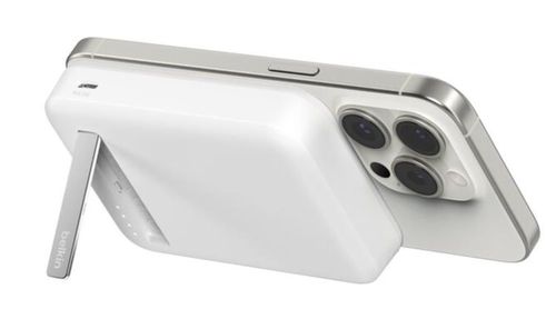 cumpără Acumulator extern USB (Powerbank) Belkin BPD007BTWH 8k Qi2 MagSafe Compatible Powerbank with Kickstand, White în Chișinău 