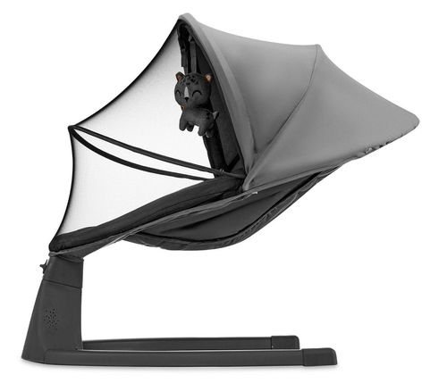 купить Детское кресло-качалка KinderKraft KBLUMI02DGR0000 Lumi 2 Dark Grey в Кишинёве 
