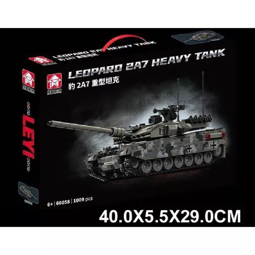 cumpără Set de construcție Richi R23/22 (248437) Tanc 1009pcs în Chișinău 