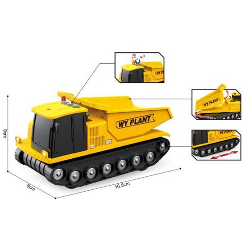 cumpără Mașină Wenyi WY1149A 1:20 Basculantă pe șenile cu fricțiune (lumini/sunete) în Chișinău 