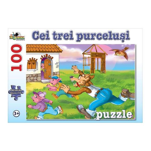 cumpără Puzzle Noriel NOR2754 Puzzle Cei Trei Purcelusi 100 pcs în Chișinău 