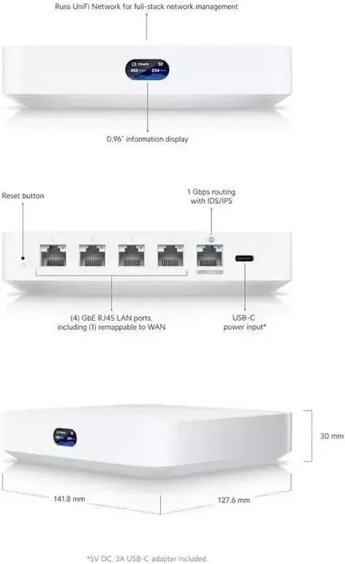 cumpără Router Ubiquiti UniFi UCG-Ultra Cloud Gateway Ultra în Chișinău 