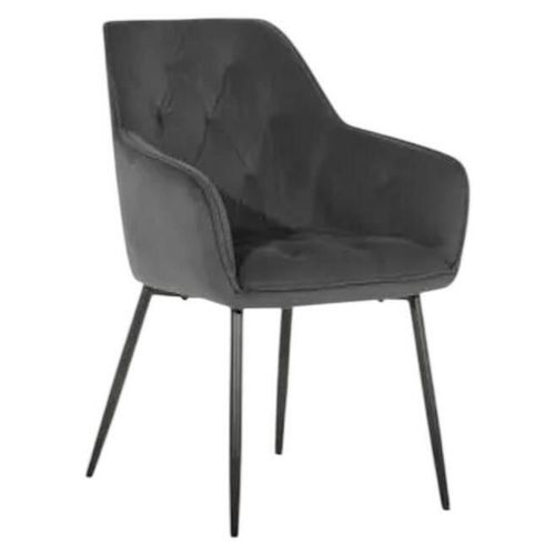 купить Стул Interdepo BEL new Dark Grey Velvet в Кишинёве 
