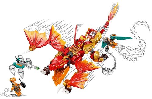купить Конструктор Lego 71762 Kais Fire Dragon EVO в Кишинёве 
