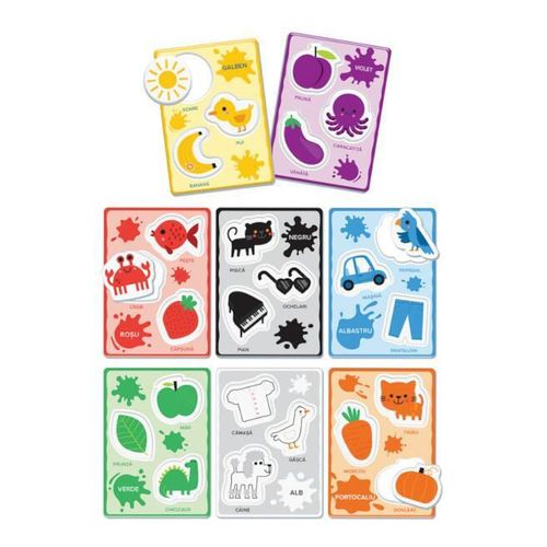 купить Набор для творчества As Kids 1024-50262 Joc educativ Montessori, Ne jucam cu culorile (RO), 1451D в Кишинёве 