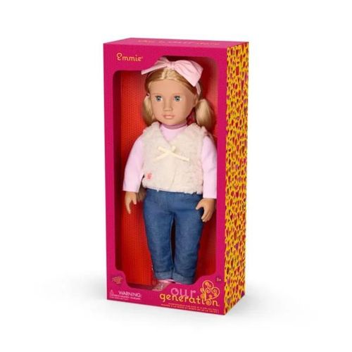 купить Кукла Battat BD31705Z Our Generation Emmie 46cm, 2038D в Кишинёве 