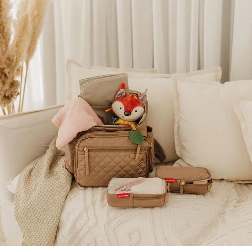 купить Сумка для мам Skip Hop 9R126110 Rucsac pentru mame Forma Camel в Кишинёве 