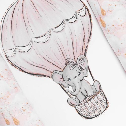 купить Гнездо для новорожденных PernaMea Babynest Premium Elefant Maro (PM.101552/5) в Кишинёве 