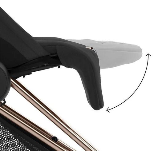 купить Детская коляска Cybex 522004315 Coya Matt Black Sepia Black в Кишинёве 