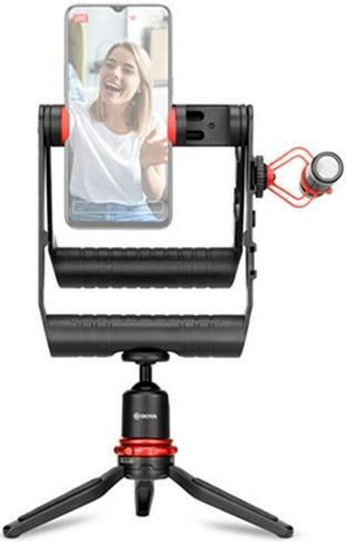 cumpără Microfon Boya BY-VG380 Multifunctional Smartphone Video Kit, Black în Chișinău 