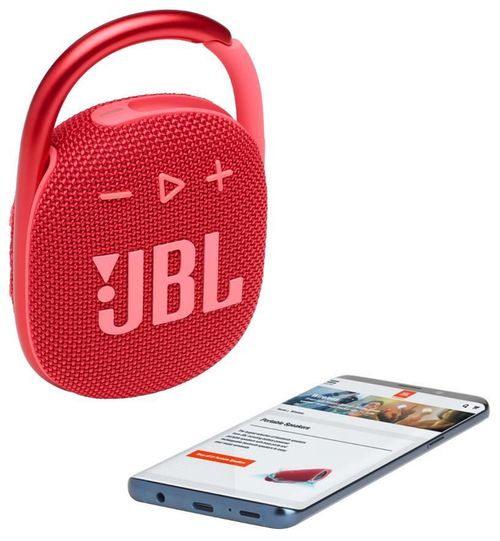 cumpără Boxă portativă Bluetooth JBL Clip 4 Red în Chișinău 