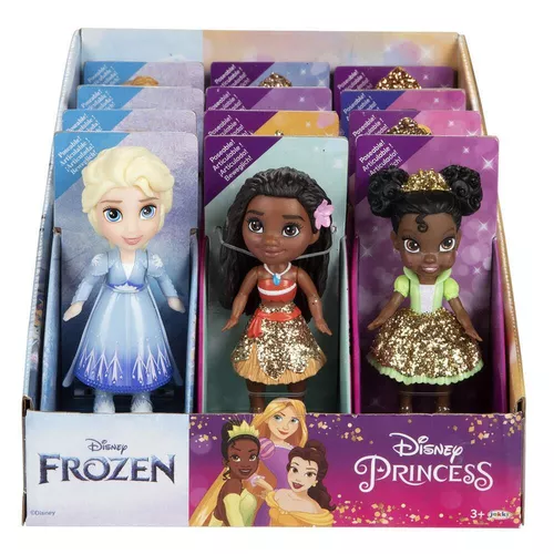 cumpără Păpușă Disney 217584 Princess And Frozen Mini Dolls Assortment 2022 (7Cm.) în Chișinău 