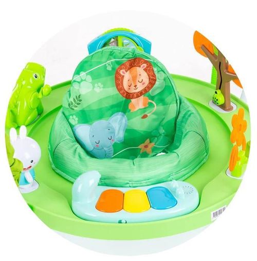 купить Детское кресло-качалка Chipolino Jump&Play Prjp02301gr Green в Кишинёве 