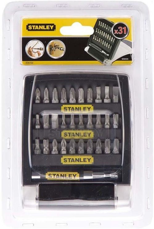 cumpără Set de tubulare, bite, duze Stanley STA7122 Set 29 bite+portscula cu magnet în Chișinău 