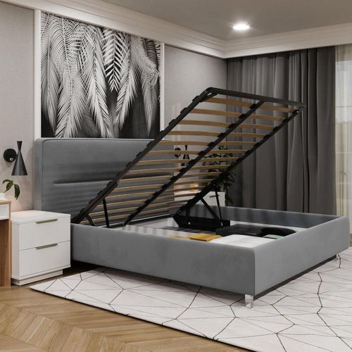 купить Кровать Bayro HarmonyBed Pro 1400x2000 c подъёмным механизмом ткань категория I в Кишинёве 