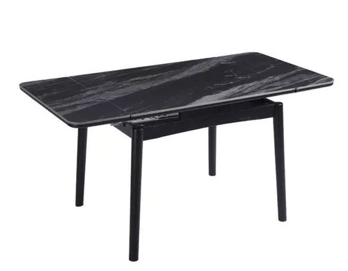 купить Стол Interdepo DOVE 120 Black matt в Кишинёве 