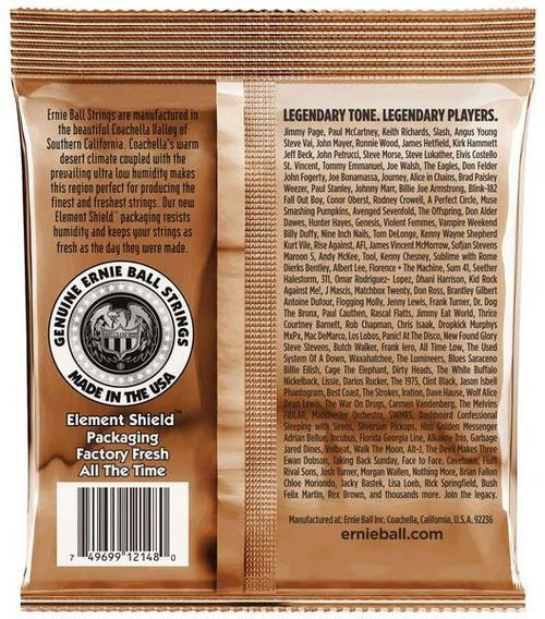 cumpără Coarda pentru instrument muzical Ernie Ball 2148 Earthwood Phosphor Bronze - Corzi Chitară Acustică în Chișinău 