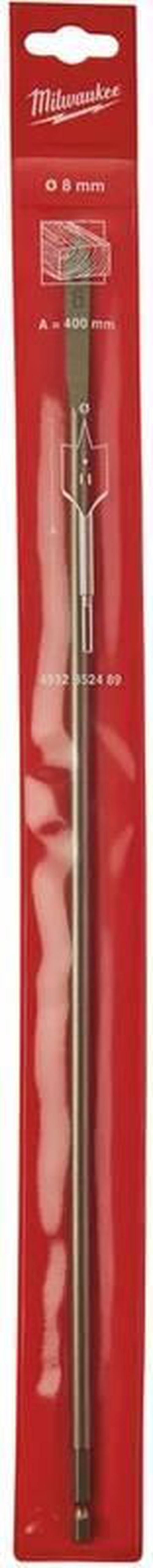 купить Сверло Milwaukee 4932352489 Burghiu plat pu lemn cu prindere 1/4Hex 8x400 в Кишинёве 