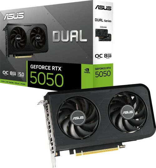 cumpără Placă video ASUS DUAL-RTX5050-O8G, GeForce RTX5050 8GB GDDR6 în Chișinău 