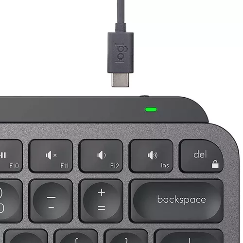 cumpără Tastatura Logitech Wireless MX Keys Mini Minimalis Graphite Illuminated Keyboard, Logitech Unifying 2.4GHz wireless technology, Bluetooth Low Energy, Rechargeable with USB type C, Graphite (920-010501) în Chișinău 